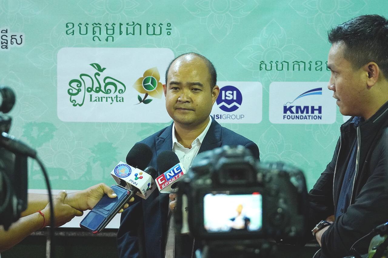 លោក មឿន សម្បត្តិ ប្តេជ្ញាបន្តឧបត្ថម្ភធំកីឡាហាប់គីដូឱ្យកាន់តែអភិវឌ្ឈ និងរីកចម្រើន