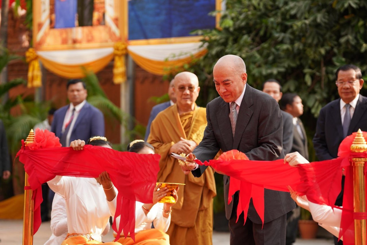 សម្ពោធមហាកុដិសម្តេចព្រះសង្ឃរាជ ជួន ណាត, វិទ្យាស្ថានស្រាវជ្រាវ និងអភិរក្សសាស្ត្រាស្លឹករឹតខ្មែរ នៅវត្តឧណ្ណាលោម