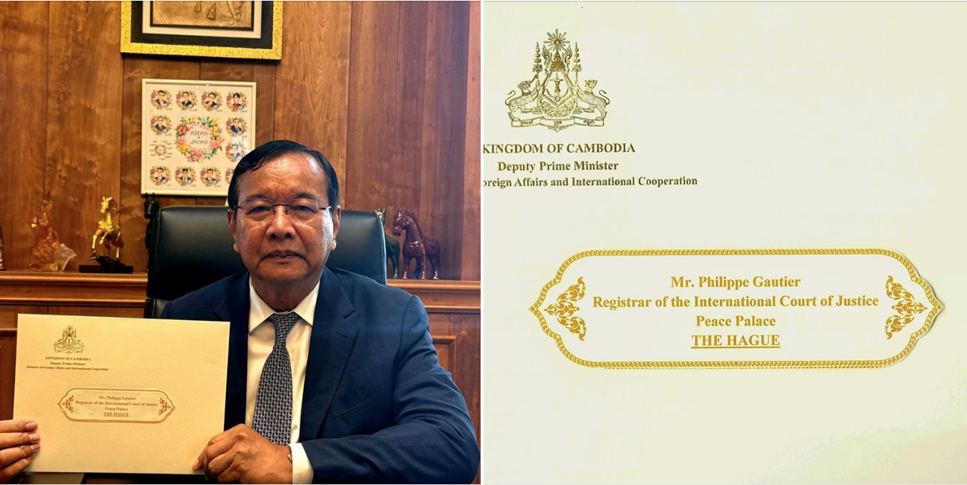 កម្ពុជាជ្រើសរើសយកច្បាប់អន្តរជាតិ និង សន្តិភាព