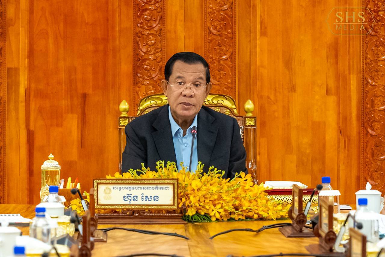 សម្តេចតេជោ​ ហ៊ុន​ សែន​ គាំទ្រដល់ចំណាត់ការរបស់រាជរដ្ឋាភិបាលក្នុងការបិទច្រកដូងនៃព្រំដែនកម្ពុជា-ថៃ
