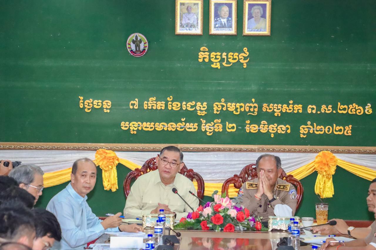 គម្រោងកែលម្អការតភ្ជាប់ផ្លូវជនបទនិងគម្រោងសិក្សាប្លង់ផ្លូវចំនួន៦ខ្សែ ក្នុងខេត្តបន្ទាយមានជ័យ ត្រូវបានលើកយក​មកពិភាក្សា