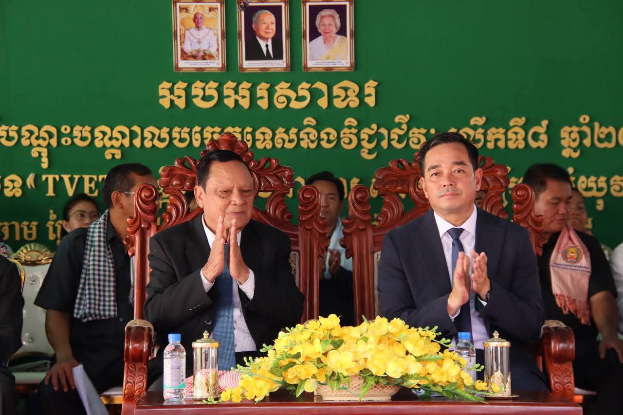អភិបាលខេត្តកំពង់ចាមអំពាវនាវដល់យុវជនគោលដៅឱ្យចុះឈ្មោះសិក្សាជំនាញ​នៅវិទ្យាស្ថដើម្បីកែប្រែជីវភាពគ្រួសារ និងអនាគត