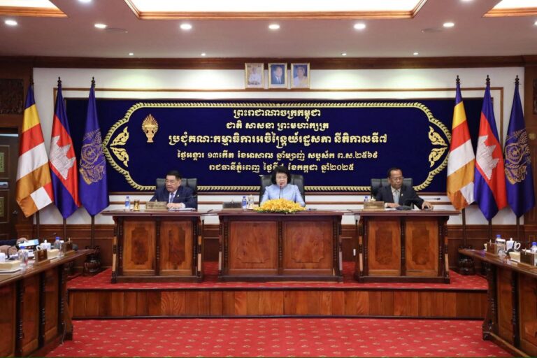 រដ្ឋសភាប្រជុំពិភាក្សាអនុម័តសេចក្តីស្នើច្បាប់ធម្មនុញ្ញស្តីពីវិសោធនកម្មមាត្រា៣៣ នៃព្រះរាជាណាចក្រកម្ពុជា នៅថ្ងៃទី១១ កក្កដា
