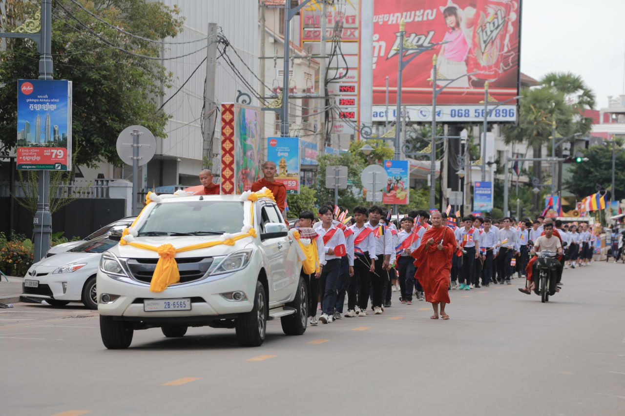 ព្រះសង្ឃ និងពុទ្ធបរិស័ទនៅវត្តដំណាក់ ប្រារព្ធអាសាឍបូជា​ឬអាសាឡ្ហាបូជា និងចូលព្រះវស្សា