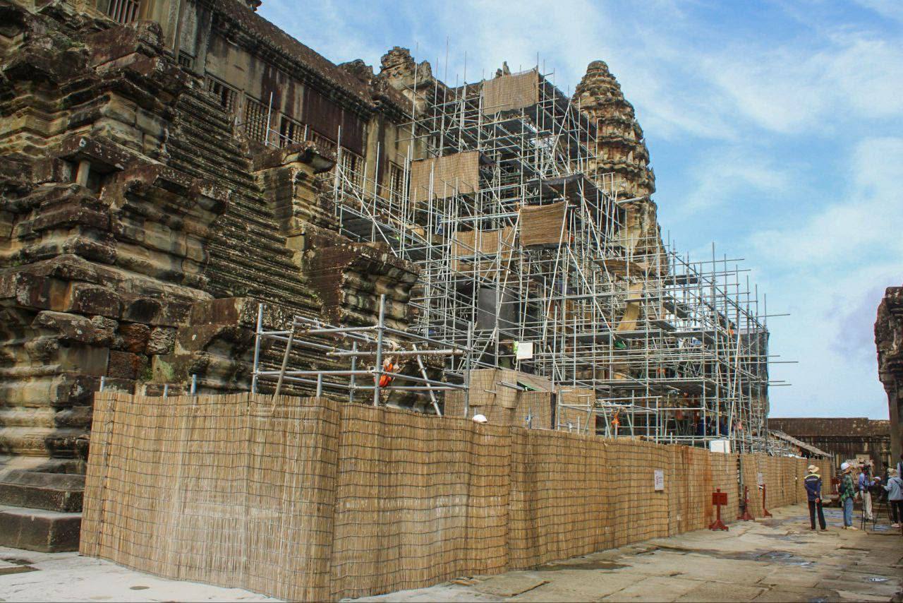 គម្រោងជួសជុលជ្រុង ឦសាន បាកានអង្គរវត្ត ដំណើរការ ទៅមុខគួរ ឱ្យ កត់សម្គាល់