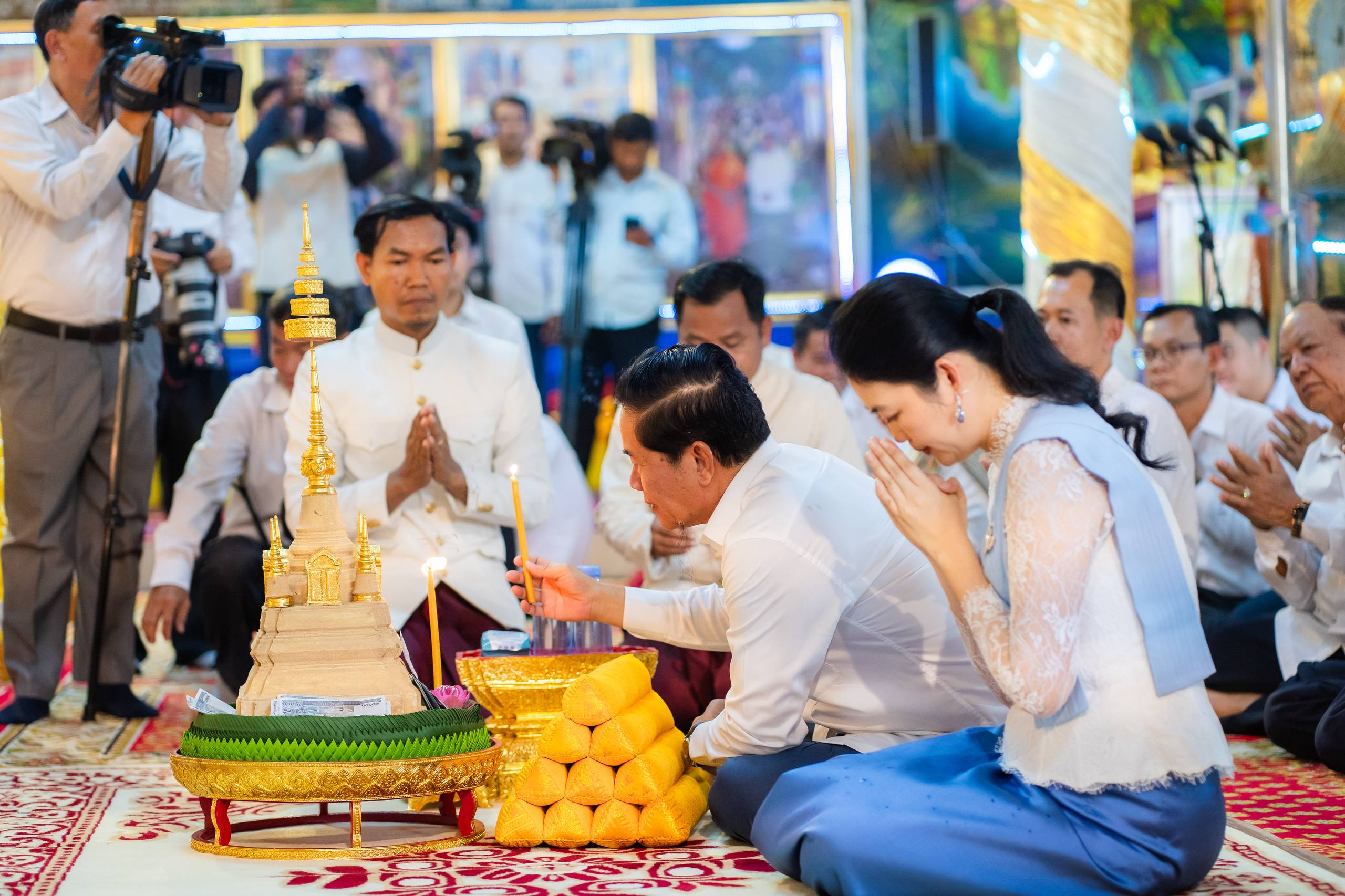 រដ្ឋបាលរាជធានីភ្នំពេញ នាំយកទៀនព្រះវស្សា និងទ័យវត្ថុ បច្ច័យ ប្រគេនដល់វត្តចំនួន ១៥១វត្ត និង ៥សាលាបុណ្យ សម្រាប់បុណ្យចូលព្រះវស្សា