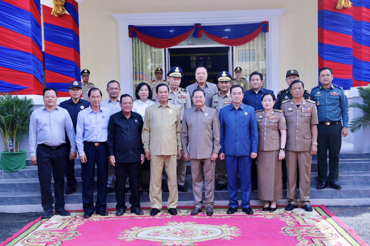 សម្ពោធដាក់ឲ្យប្រើប្រាស់ជាផ្លូវការ អាគារទីស្នាក់ការសមាគមអតីតយុទ្ធជនកម្ពុជា ខេត្តកំពង់ចាម