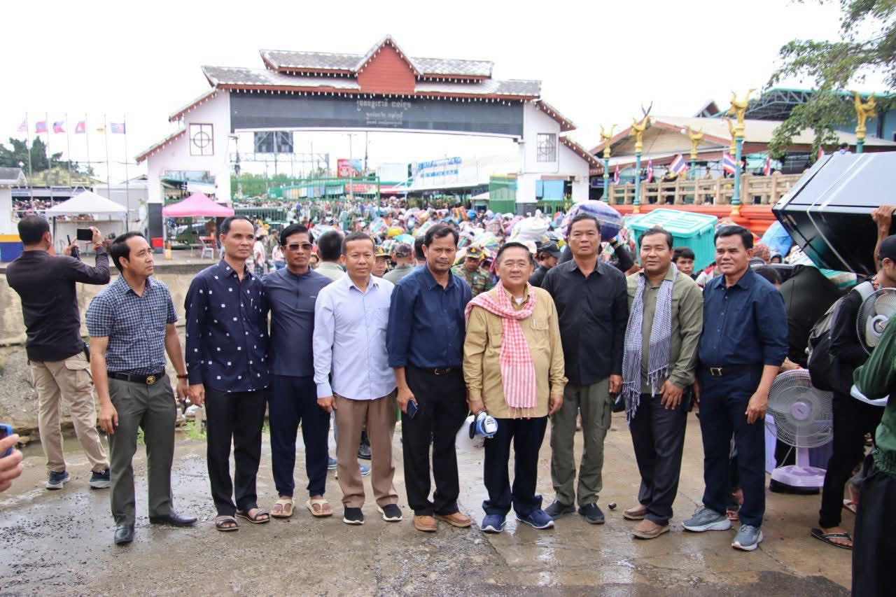 រដ្ឋបាលខេត្តកំពង់ចាមទទួលពលករ ពលការិនី មកពីប្រទេសថៃ