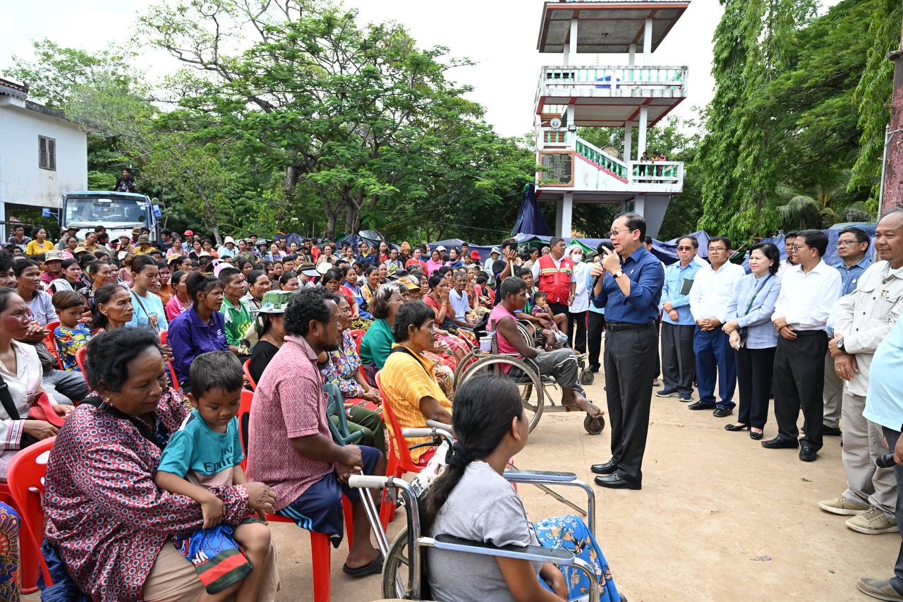 ប្រជាពលរដ្ឋភៀសសឹក ទទួលបានការយកចិត្តទុកដាក់ខ្ពស់ពី ក្រសួងសុខាភិបាល