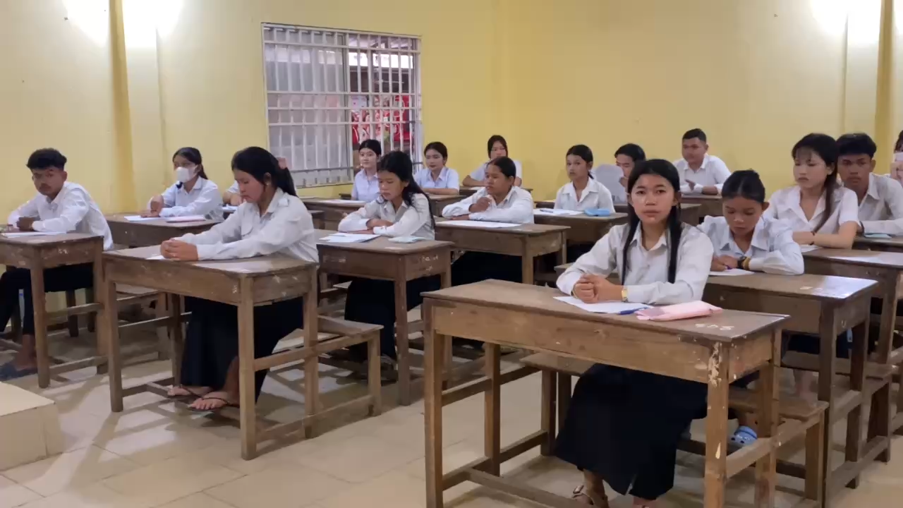 ទោះបីមានសភាពការណ៍តានតឹងខ្លះនៅព្រំដែន តែមិនប៉ះពាល់ដល់ដំណើរការ​ប្រឡង​បាក់ឌុប​នៅខេត្តបន្ទាយមានជ័យ ឆ្នាំ២០២៥ នេះទេ