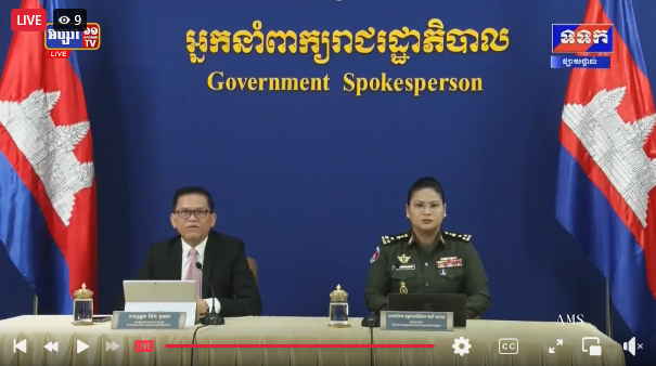 ផ្សាយបន្តផ្ទាល់ ៖​ សេចក្តីសង្ខេបព័ត៌មាន ស្តីពី «លទ្ធផលនៃការអនុវត្តបទឈប់បាញ់រវាងកម្ពុជា-ថៃ»
