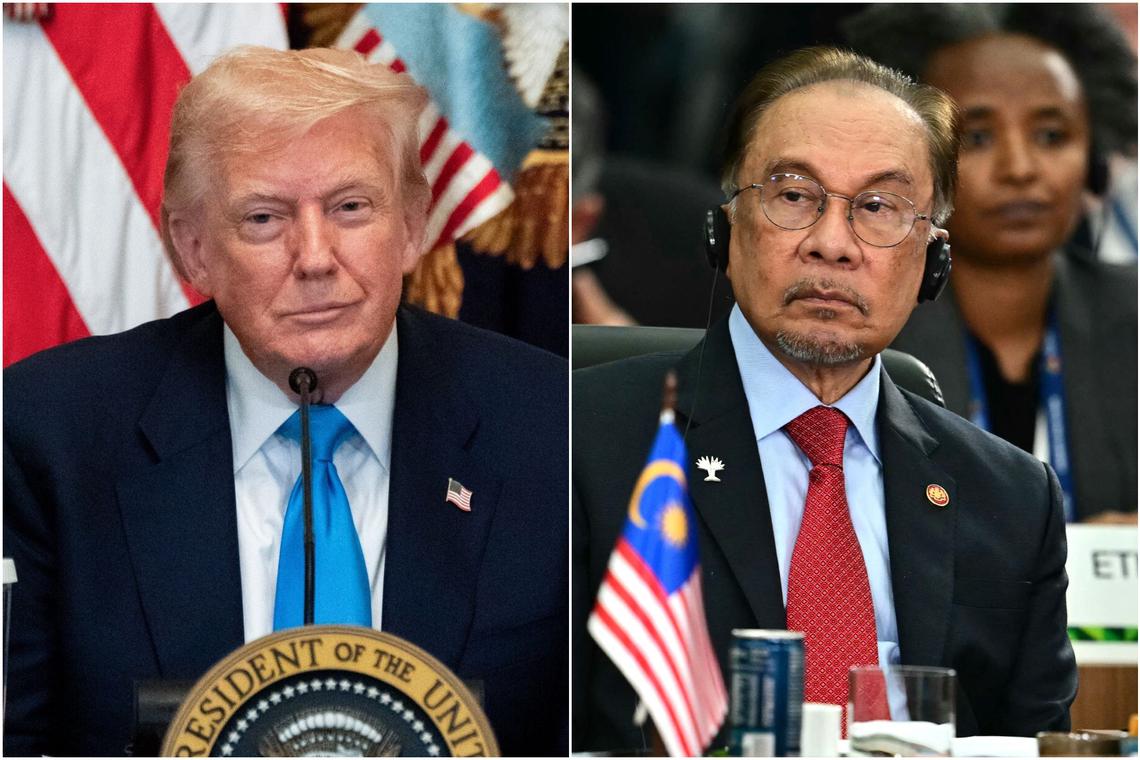 លោក Anwar ថា លោក Trump នឹងអញ្ជើញទៅចូលរួមកិច្ចប្រជុំកំពូលអាស៊ាន នៅម៉ាឡេស៊ី