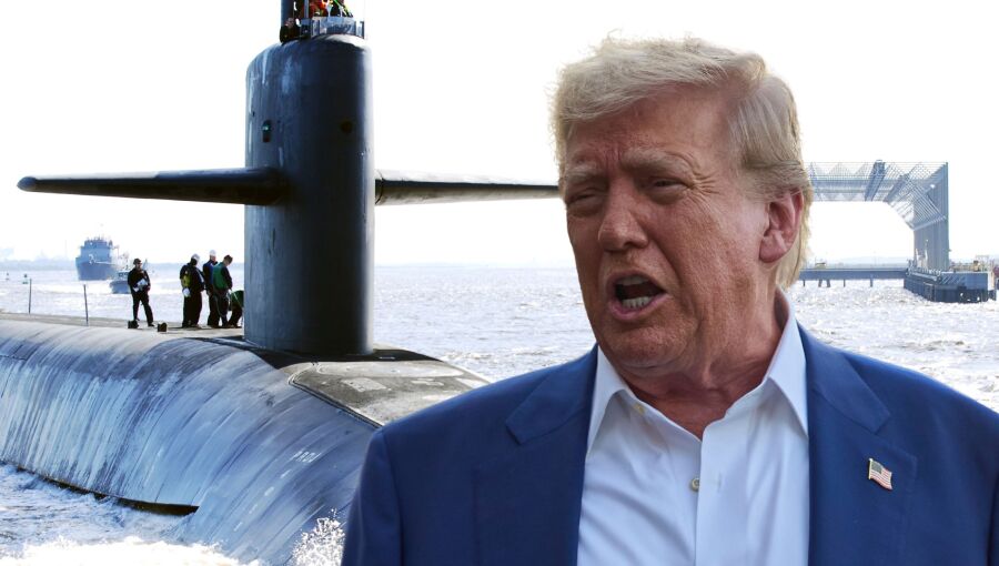 លោក Trump ឲ្យពង្រាយនាវាមុជទឹកនុយក្លេអ៊ែរ ព្រោះសម្តីញុះញង់របស់មន្ត្រីជាន់ខ្ពស់រុស្ស៊ីម្នាក់