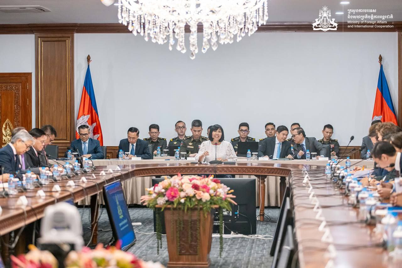ក្រសួងការបរទេសបង្ហាញការវិវត្តនៃសភាពការណ៍ព្រំដែនកម្ពុជា-ថៃជូនដល់បណ្តាអង្គទូត និងតំណាងទីភ្នាក់ងារ​អ.ស.ប​