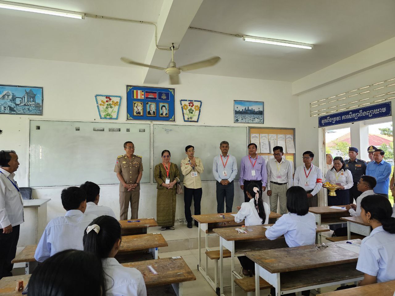ប្រឡងបាក់ឌុបឆ្នាំនេះខេត្តព្រៃវែងមានបេក្ខជនប្រឡងមានចំនួនជិតមួយម៉ឺននាក់
