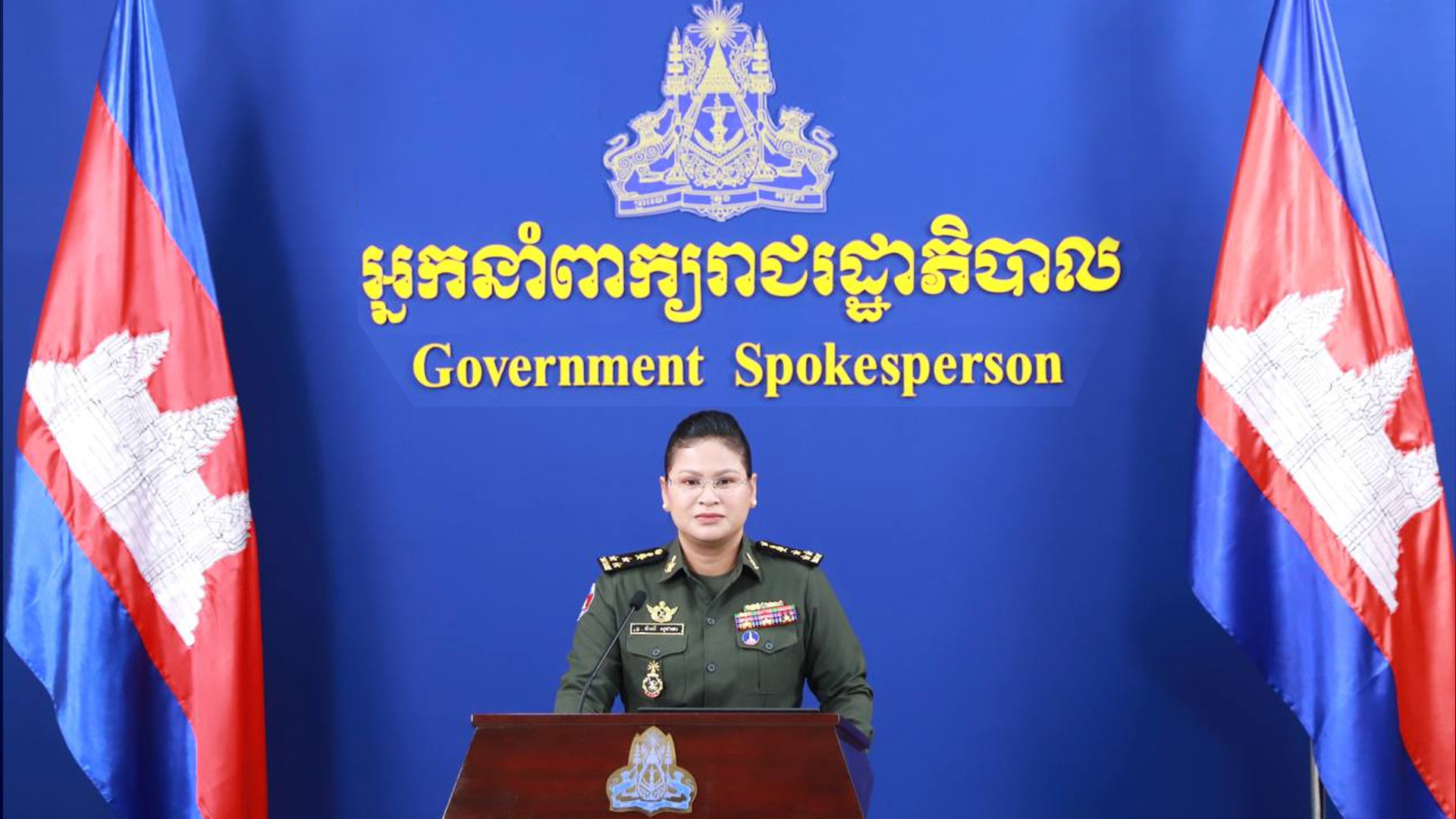 អ្នកនាំពាក្យក្រសួងការពារជាតិ ឆ្លើយតបទៅកាន់គេហទំព័រផ្លូវយោធាថៃ ចំពោះការឈរជើងនៃទាហាន និងការតាំងទីលំនៅរបស់ពលរដ្ឋខ្មែរ