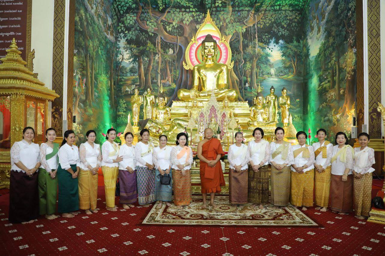 សម្តេចកិត្តិសង្គហបណ្ឌិត ម៉ែន សំអន អញ្ជើញសូត្រមន្តវេនកាន់បិណ្ឌទី២ នៅវត្តបុទុមវតី
