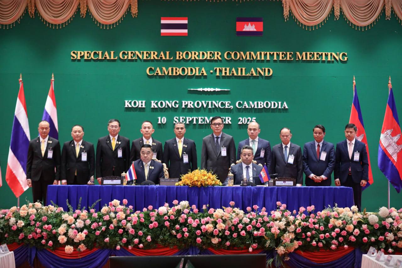 អ្នកនាំពាក្យក្រសួងការពារជាតិកម្ពុជា ប្រកាសព័ត៌មានអំពីលទ្ធផលនៃកិច្ចប្រជុំ ពិសេសលើកទី១ របស់ GBC ដែលបានប្រព្រឹត្តទៅនៅ ខេត្តកោះកុង