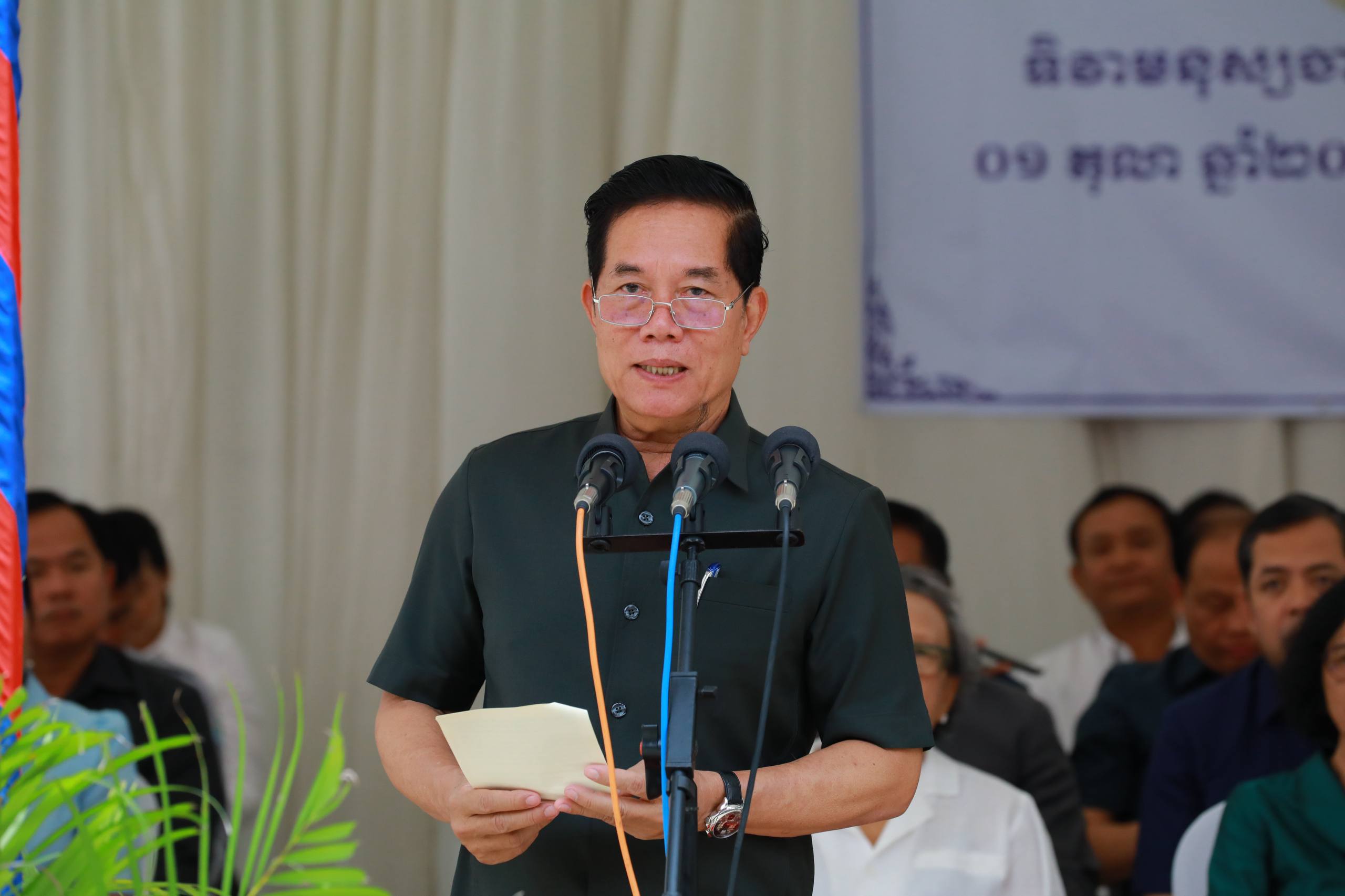 ឯកឧត្តម ឃួង ស្រេង ៖ មនុស្សវ័យចាស់ទាំងអស់ បើមានការខ្វះខាតអ្វីមួយ សូមទាក់ទងមកសង្កាត់ ខណ្ឌ នោះអាជ្ញាធរនឹងជួយឧបត្ថម្ភភ្លាម