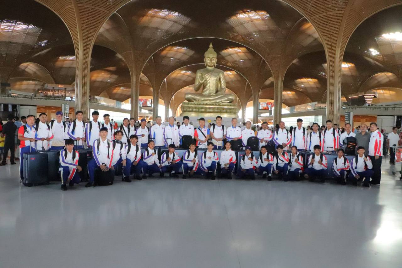 អត្តពលិកកីឡាកម្ពុជាបន្តធ្វើដំណើរទៅចូលរួមការប្រកួតកីឡាយុវជនអាស៊ីនៅបារ៉ែន