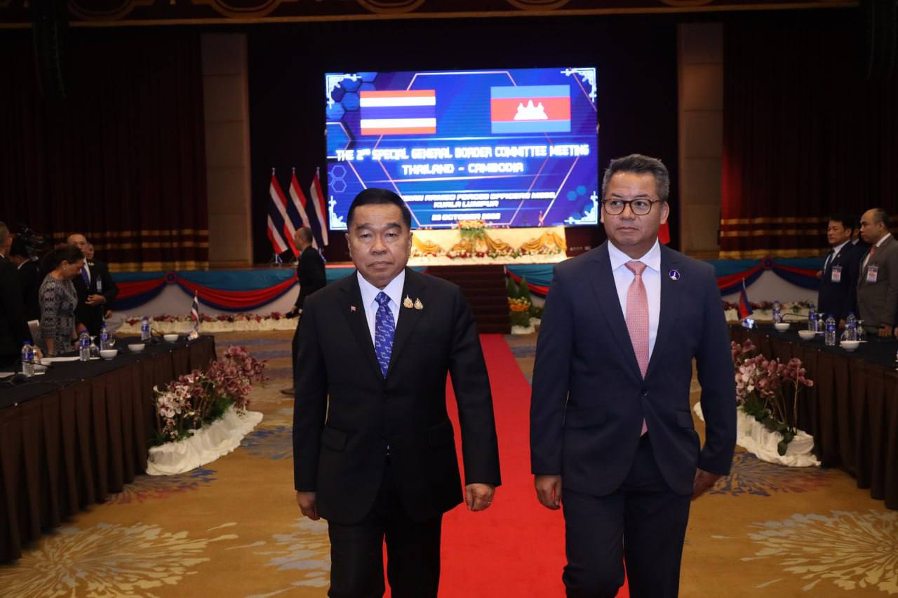 សេចក្តីប្រកាសព័ត៌មានស្ដីពី លទ្ធផលនៃកិច្ចប្រជុំពិសេសលើកទី២ របស់គណៈកម្មាធិការព្រំដែនទូទៅ (GBC) ថ្ងៃទី២៣ ខែតុលា ឆ្នាំ២០២៥ នៅទីក្រុងគូឡាឡាំពួរ ប្រទេសម៉ាឡេស៊ី។