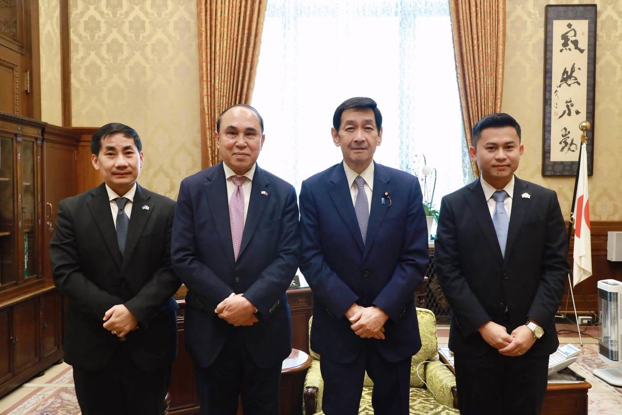 ប្រធានព្រឹទ្ធសភាជប៉ុនបង្ហាញសេចក្តីត្រេកអរចំពោះការរីកចម្រើនជាលំដាប់នូវទំនាក់ទំនងរវាងកម្ពុជា និងជប៉ុន