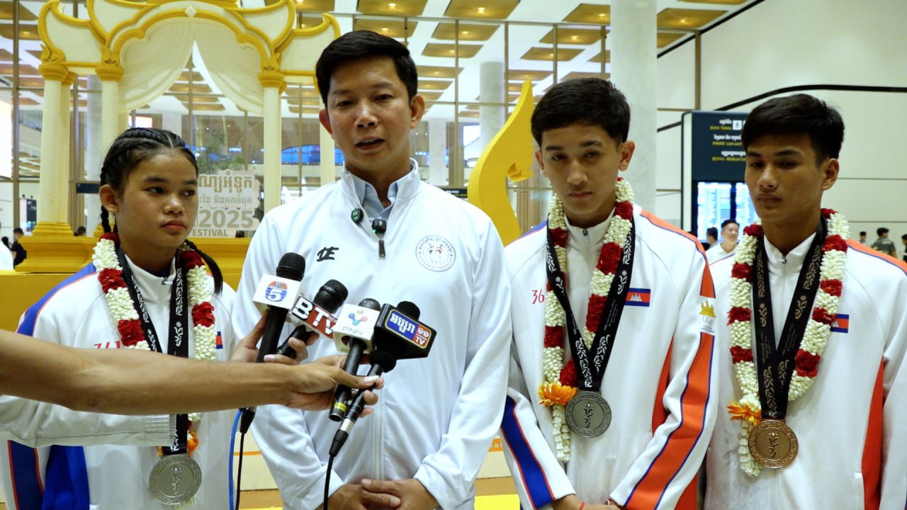 ឯកឧត្តម ខូវ ឆាយ ចាត់ទុកមេដាយ ៣គ្រឿងប្រជែងបានពីកីឡាយុវជនអាស៊ីជាសមិទ្ធផលដ៏អស្ចារ្យ