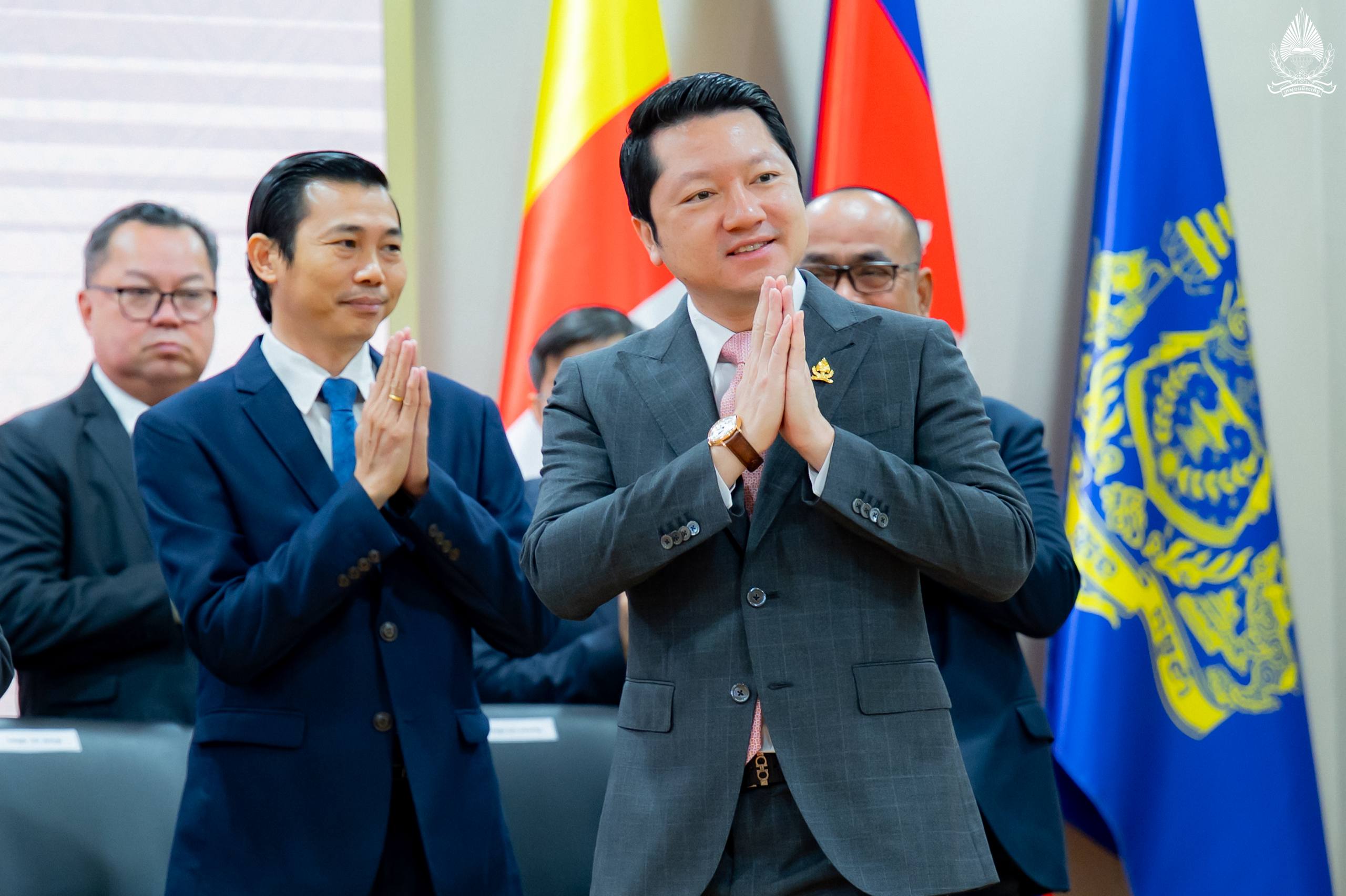 ឯកឧត្តម សុខ សូកេន សំណេះសំណាលជាមួយថ្នាក់ដឹកនាំ និងមន្ត្រីរាជការក្រសួងអធិការកិច្ច