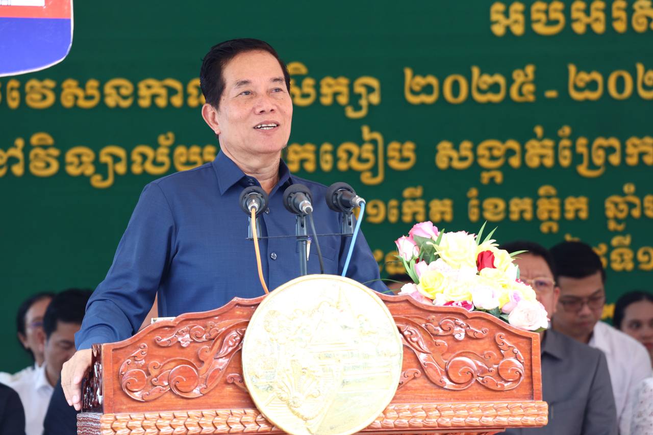 ឯកឧត្តម ឃួង ស្រេង ៖ ធនធានមនុស្សសំខាន់ណាស់ ដើម្បីឱ្យប្រទេសជាតិ មានការអភិវឌ្ឍជឿនលឿនរឹងមាំ