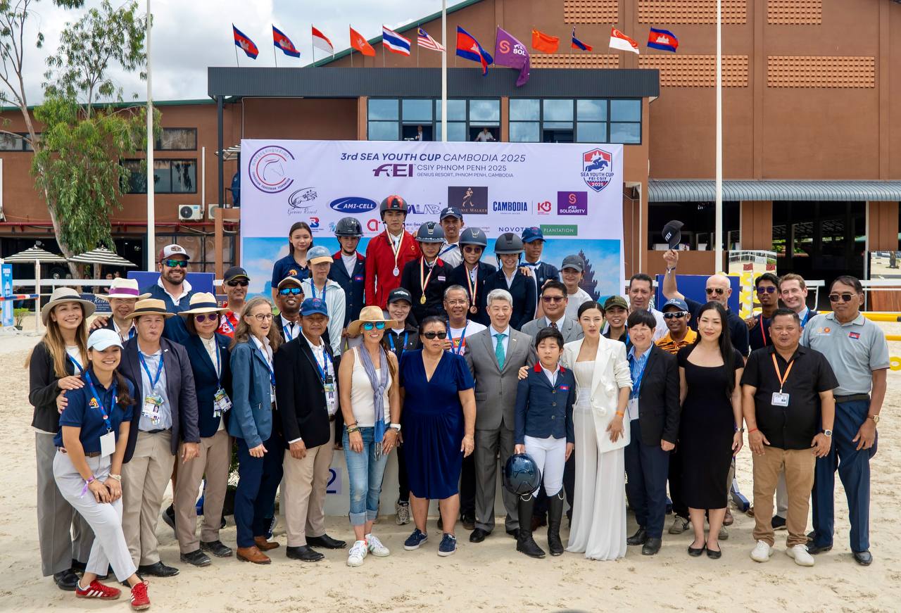 កម្ពុជា ធ្វើម្ចាស់ផ្ទះព្រឹត្តិការណ៍កីឡាជិះសេះពានរង្វាន់យុវជនអាស៊ីអាគ្នេយ៍ ដោយជោគជ័យ ក្រោយដំណើរការប្រកួតរយៈពេល ៣ថ្ងៃ