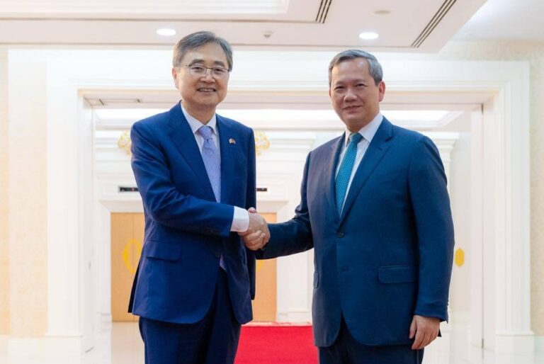 កម្ពុជា-សាធារណរដ្ឋកូរ៉េ ឯកភាពបន្តពង្រឹងនិងពង្រីកកិច្ចសហប្រតិបត្តិការទ្វេភាគីឱ្យកាន់តែស៊ីជម្រៅ